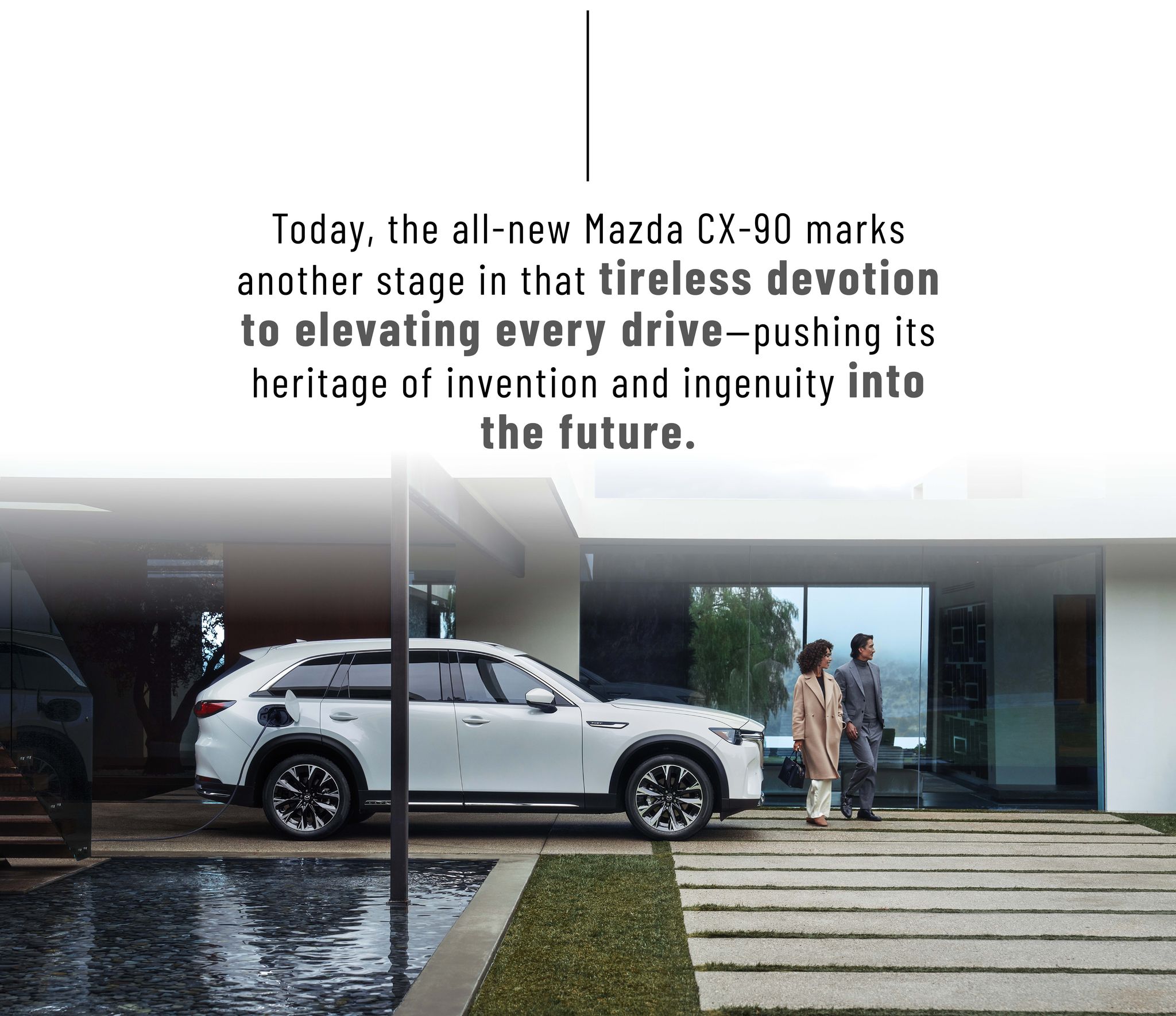 today the all new mazda cx90 marks another stage in that tireless devotion to elevating every drive pushing its heritage of invention and ingenuity into the future