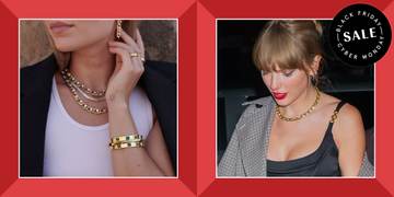 gold jewelry, taylor swift, black friday cyber monday sale