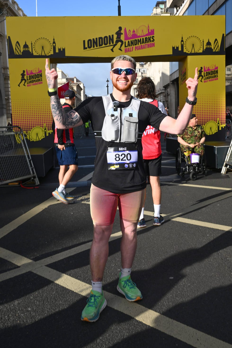 London Landmarks Half Marathon Celebrity Runners