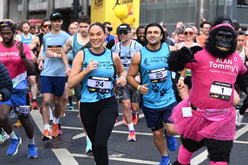 London Landmarks Half Marathon Celebrity Runners