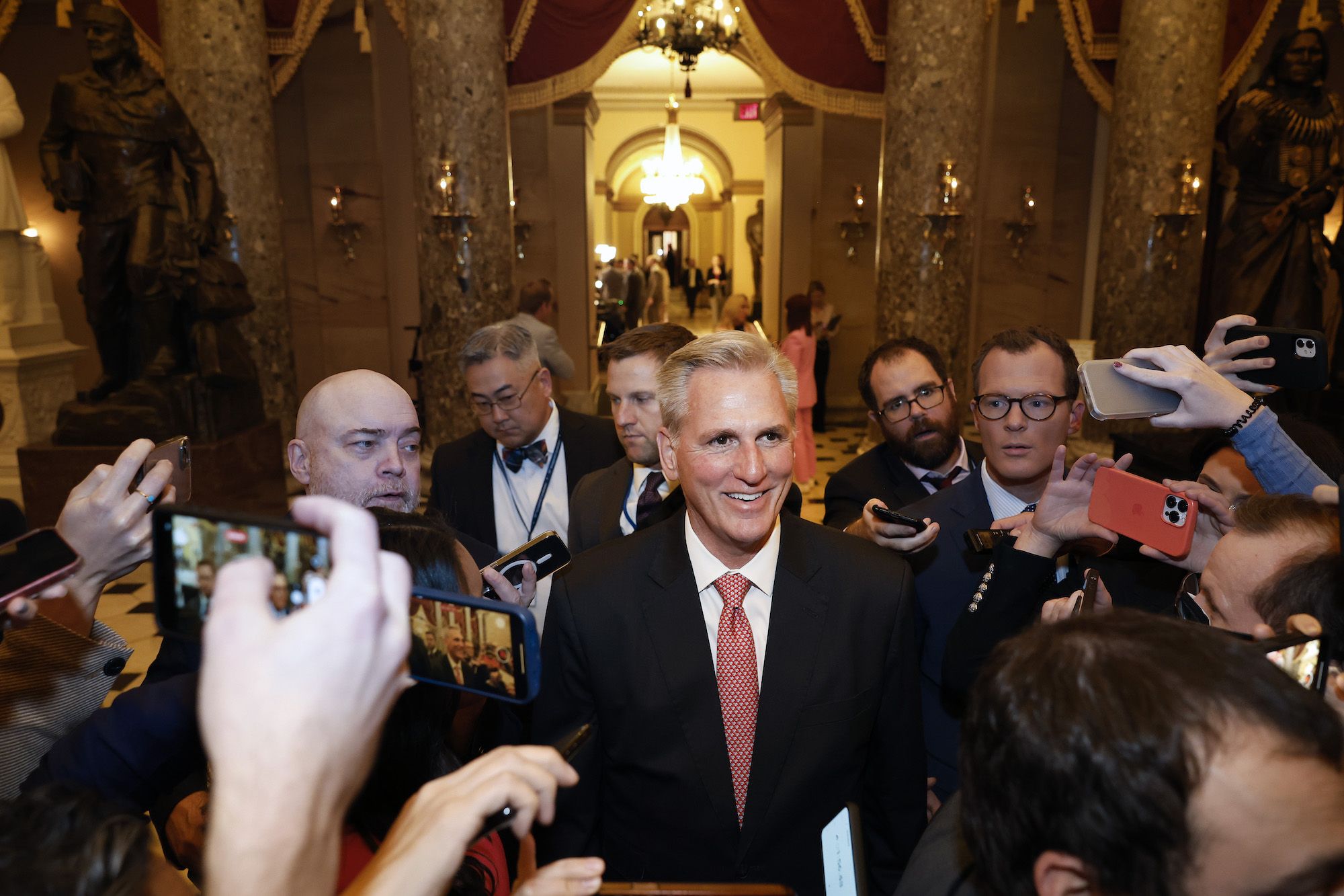 House speaker updates: McCarthy positions himself as de facto leader