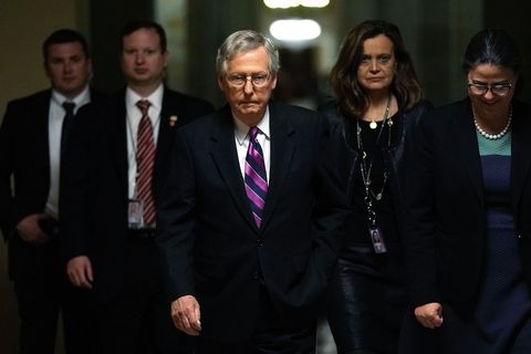 Senate Votes On Stopgap Government  Funding Agreement
