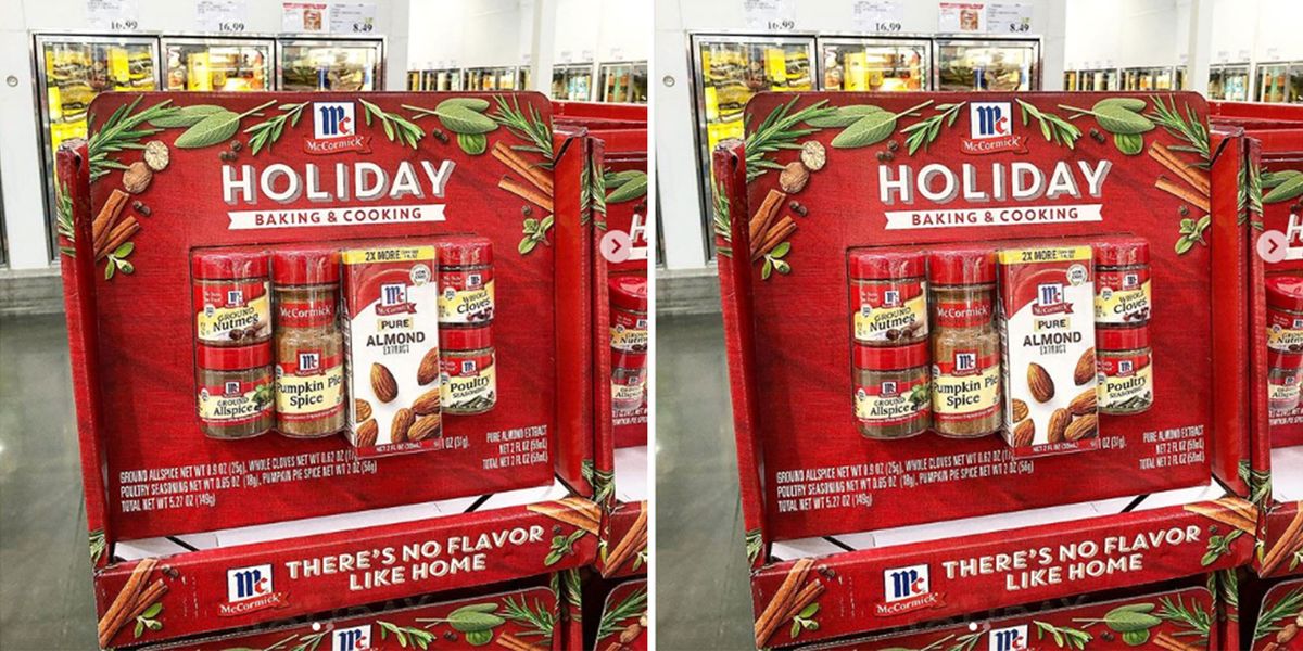 Costco Is Selling A Six Pack Of McCormick Holiday Spices