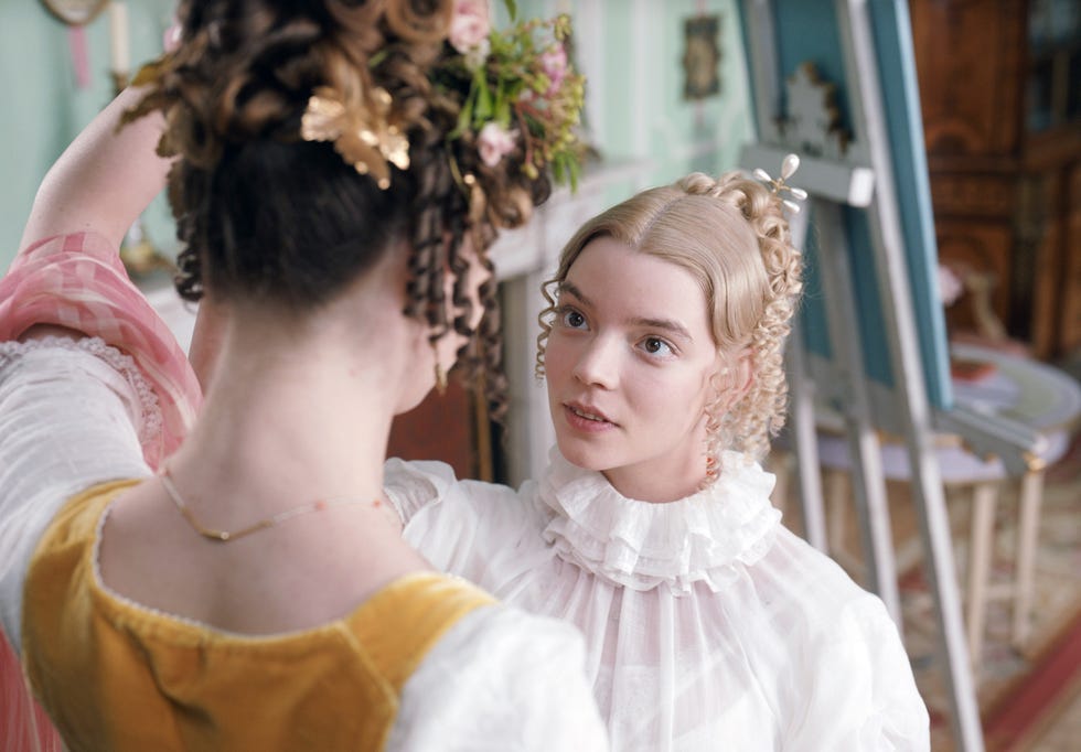 emma, anya taylor joy as emma woodhouse, 2020. © focus features / courtesy everett collection