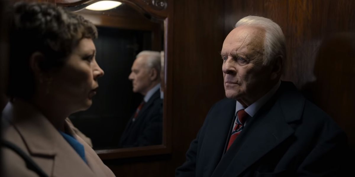 the father, from left olivia colman, anthony hopkins, 2020 © sony pictures classics  courtesy everett collection