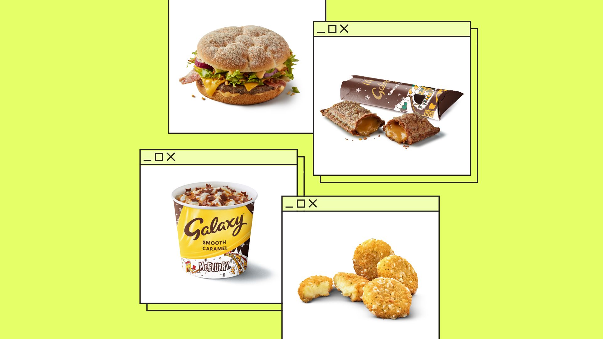 McDonald's Galaxy Caramel Pie Review 