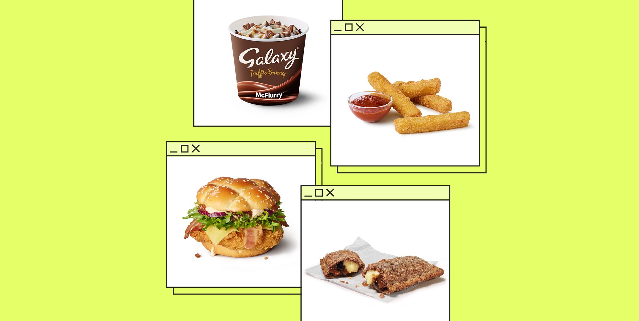 Mcdonald's menu deals with pictures