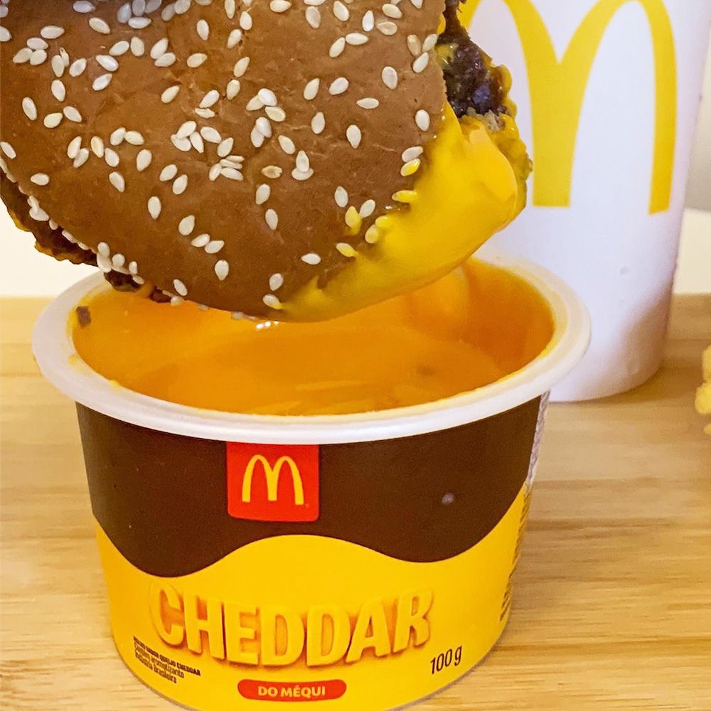 mcdonald's brazil melted cheddar cheese bowl