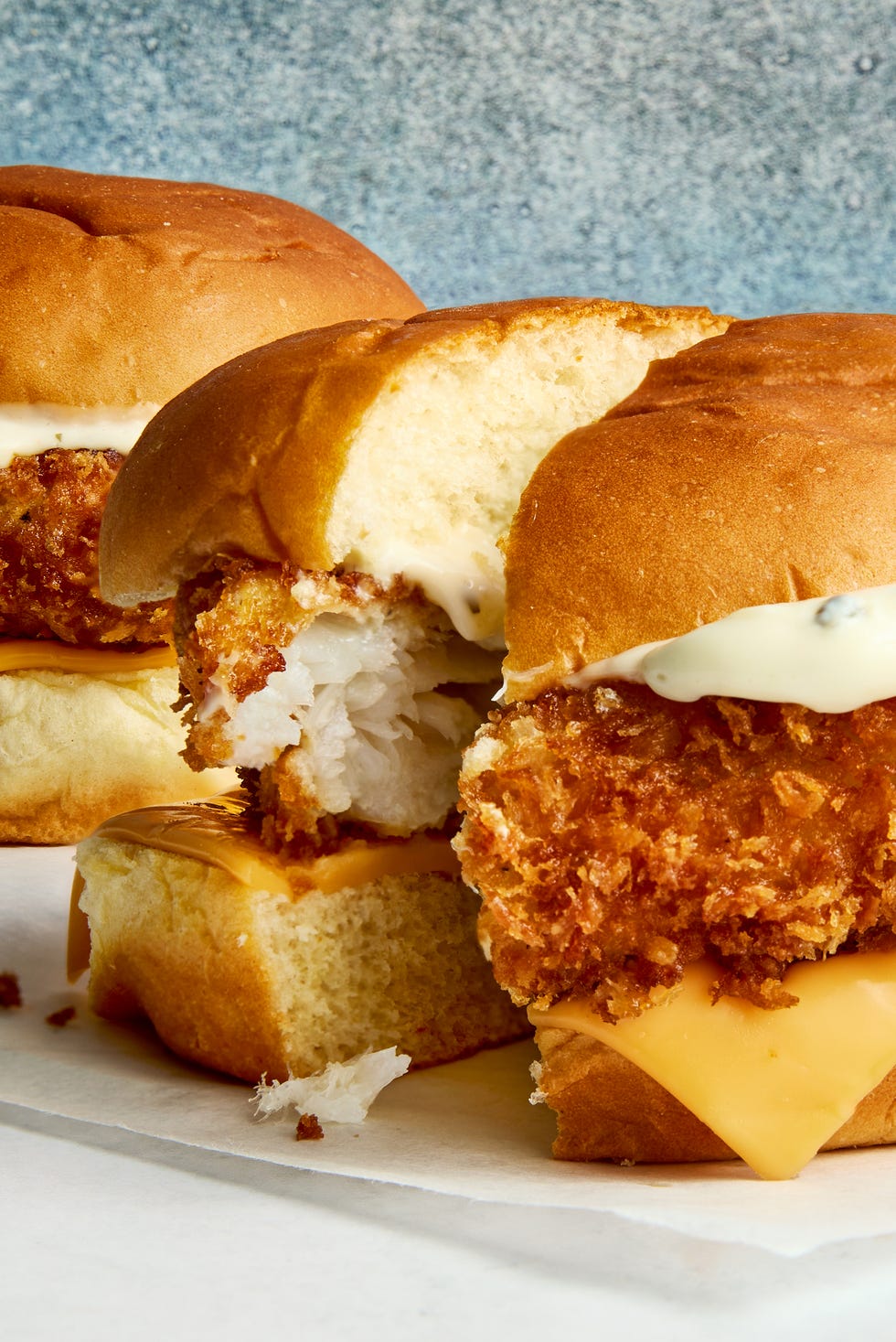 McDonald's Filet-O-Fish Fried fish on a sandwich