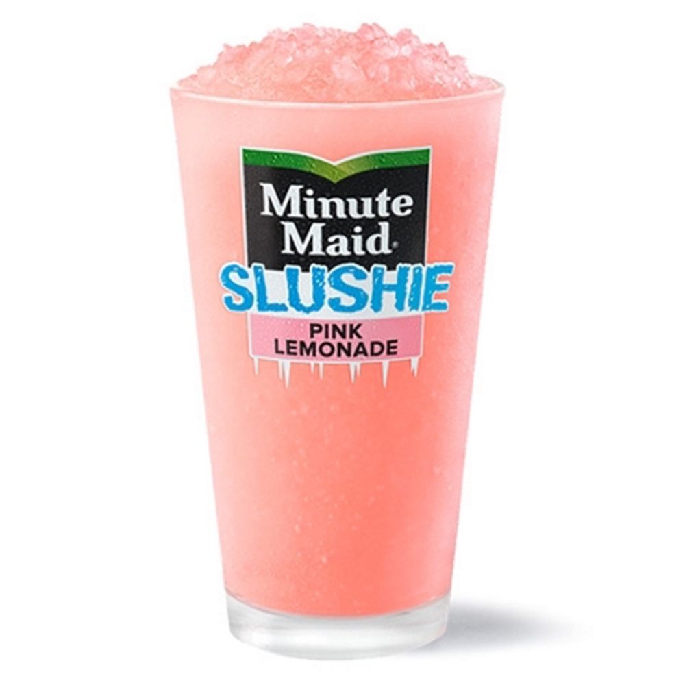 mcdonald's minute maid pink lemonade slushie