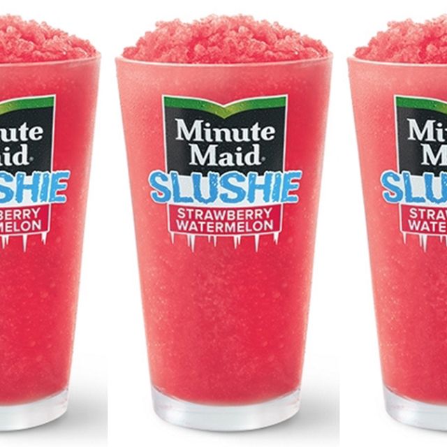 mcdonald's minute maid strawberry watermelon slushie
