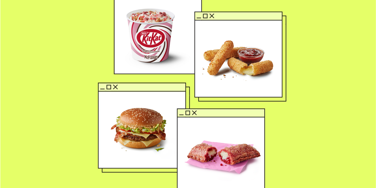 New McDonald's menu 2024 McDonald's launches pink dessert duo