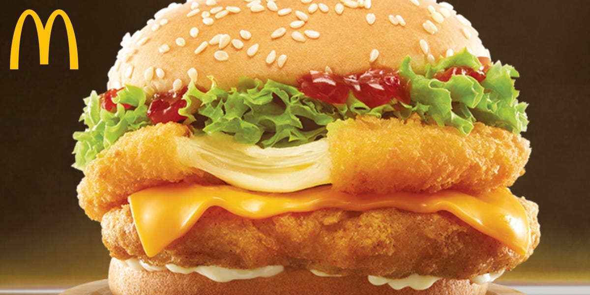 This New McDonald’s Chicken Sandwich Has a Mozzarella Stick-Inspired Layer