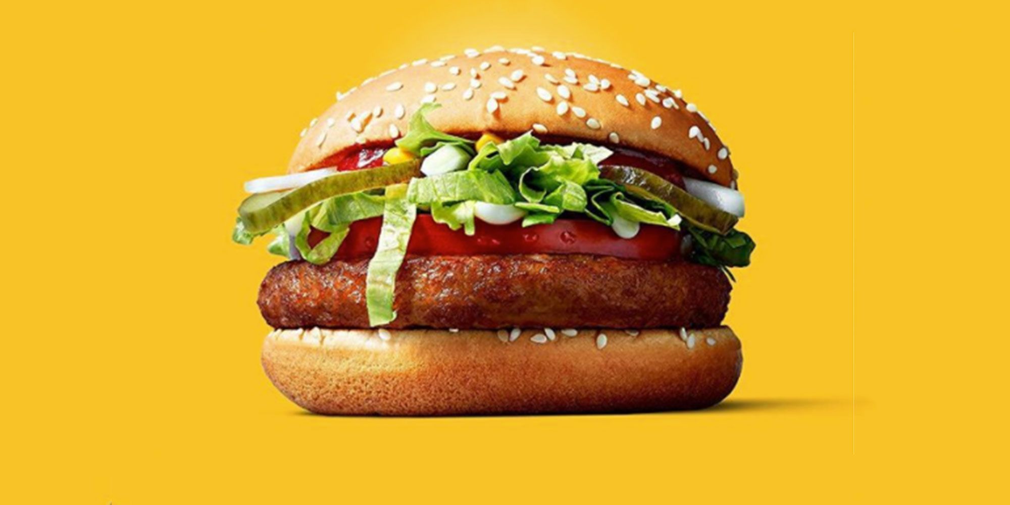 McDonald's McVegan burger