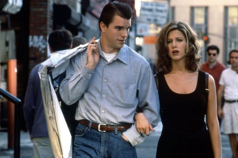 SHE'S THE ONE, from left: Mike McGlone, Jennifer Aniston, 1996. TM & copyright © 20th Century Fox