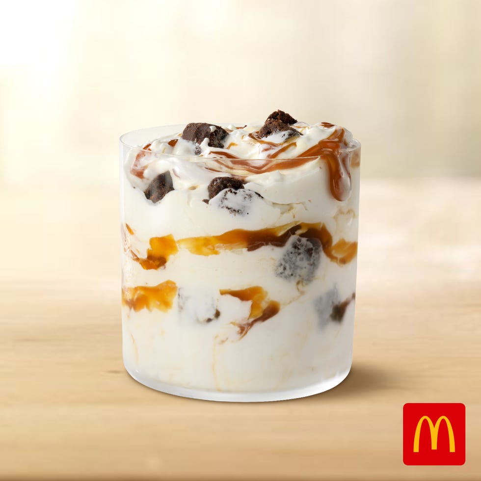 mcdonalds mcflurry caramel brownie