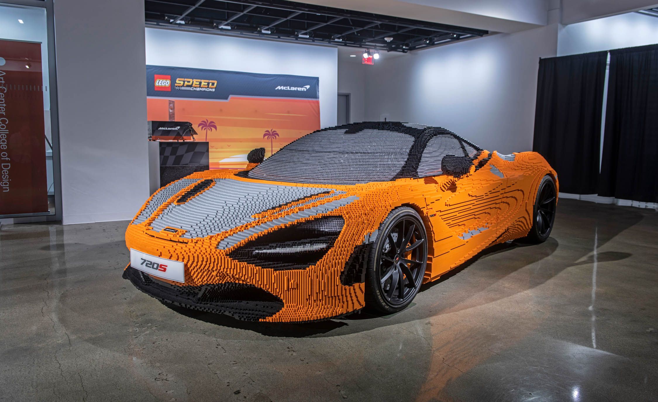 A Rare McLaren 720S Is Built from Legos | News | Car and Driver