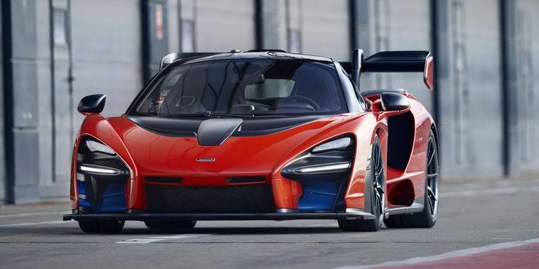 McLaren Senna Review - First Track Test of McLaren Senna Supercar