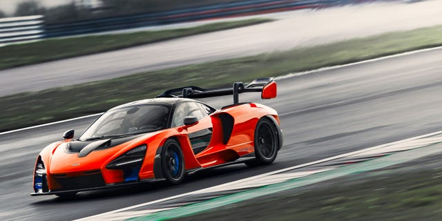 I Am Completely Transfixed Watching the McLaren Senna's Wing In Action