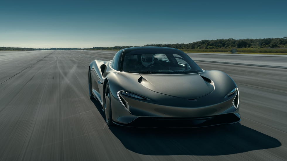 McLaren Speedtail Hits 250 MPH at Kennedy Space Center