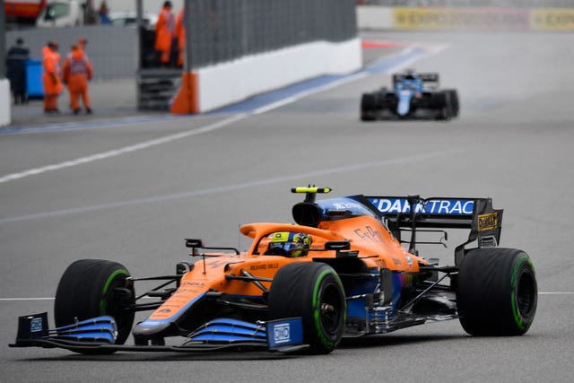 How Lando Norris Shocked in Russia to Give McLaren its First F1 Pole in ...