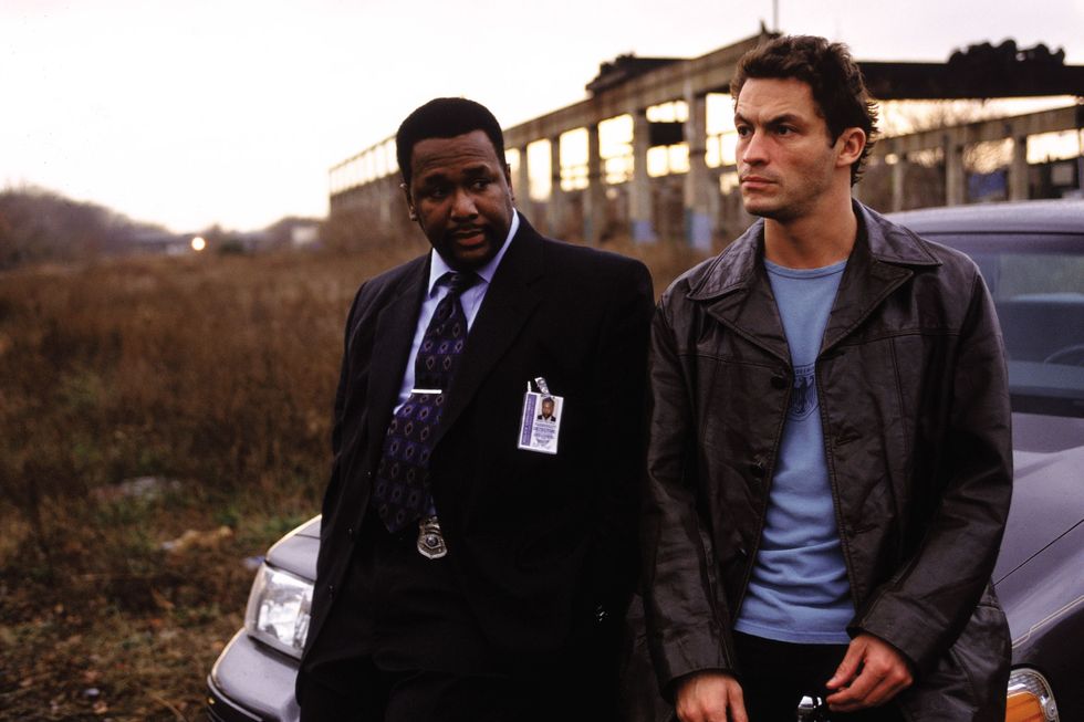 wendell ﻿pierce and dominic west in ﻿the wire﻿