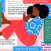 This is an image multi level marketing, black lives matter