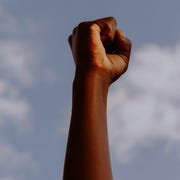 This is an image the global fight for black lives