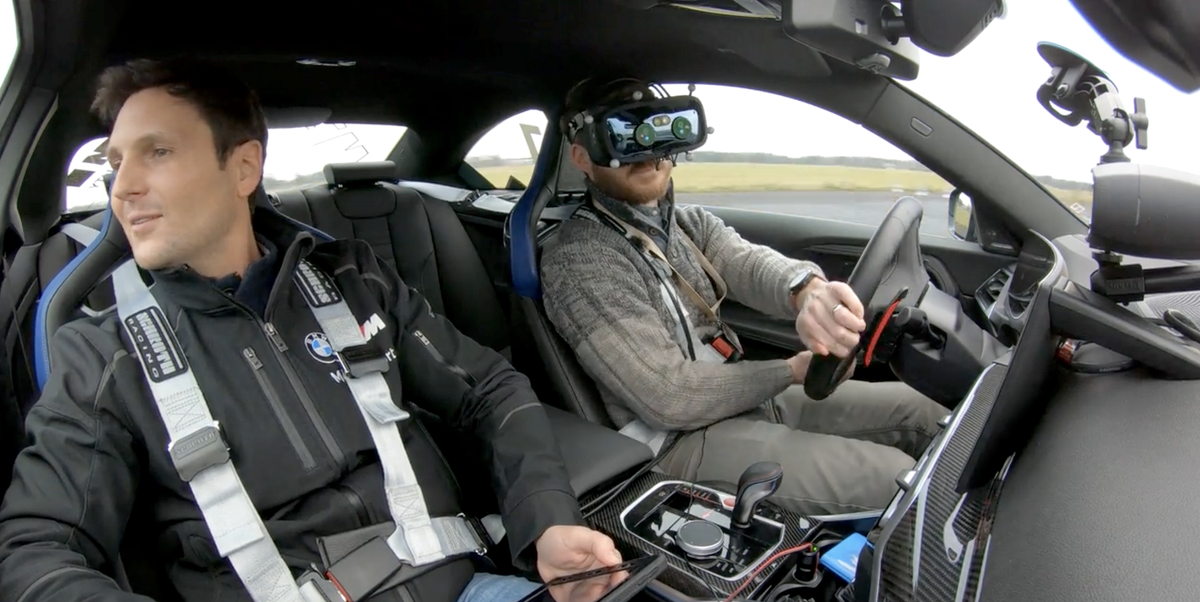 I Drove a Real-Life BMW M2 on a Virtual Racetrack