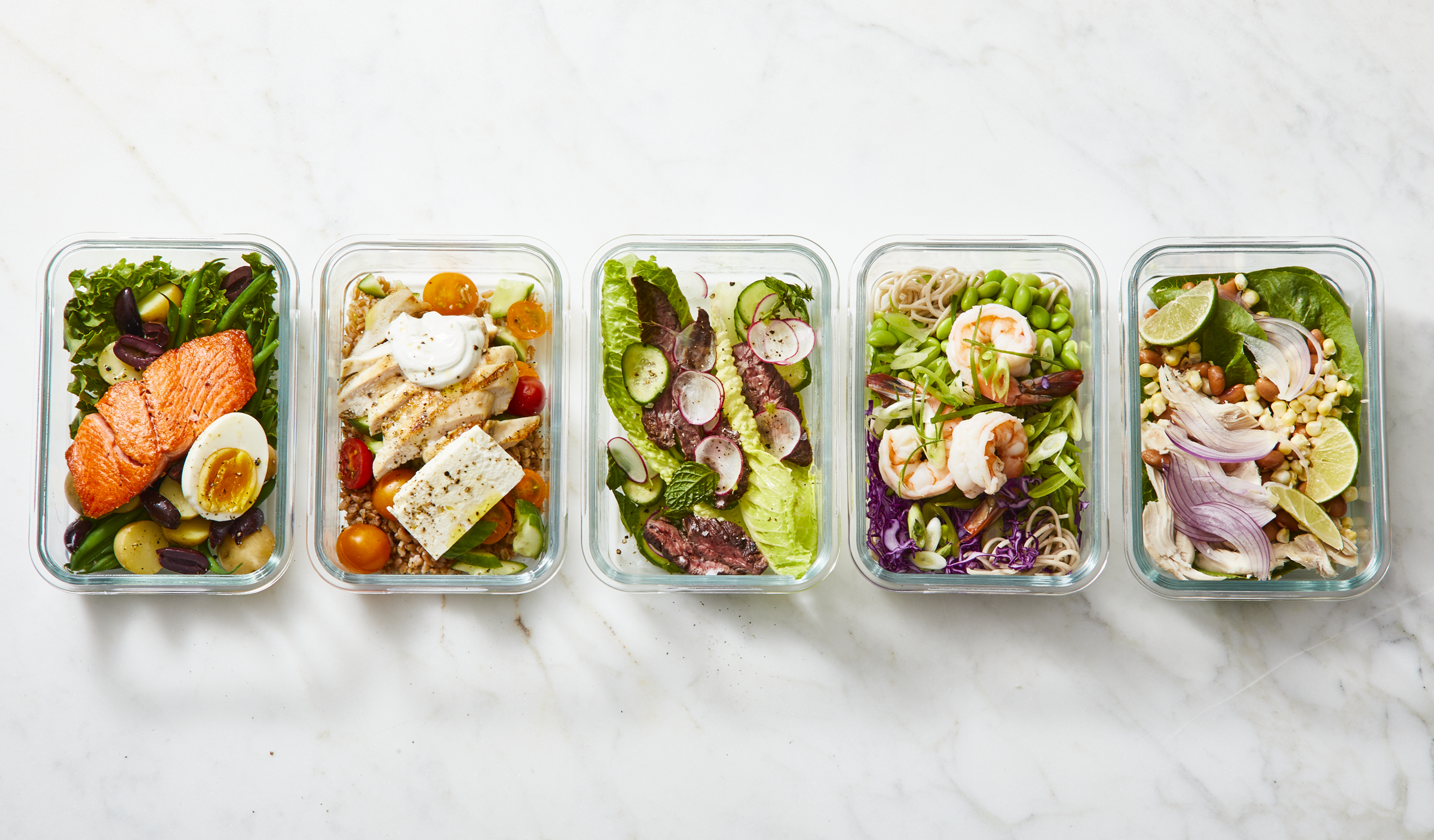 how to portion for meal prepping