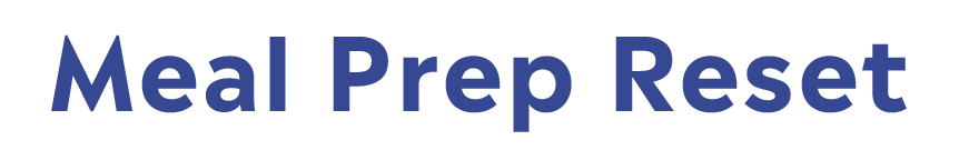 Meal Prep Reset Logo