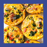 Meal prep plan with egg muffins and sheet pan dinners and more