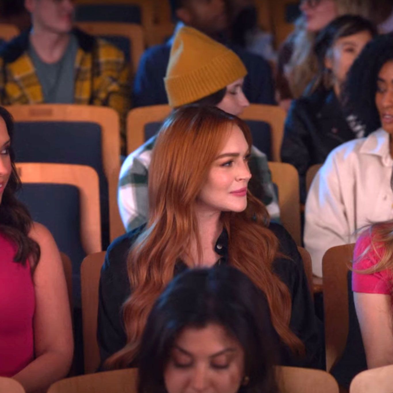 Watch Lindsay Lohan, Amanda Seyfried, and Lacey Chabert Reprise Their 'Mean Girls' Roles