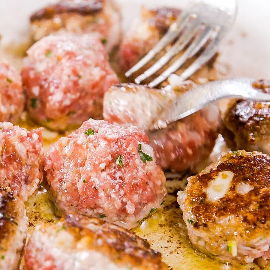 classic italian meatballs