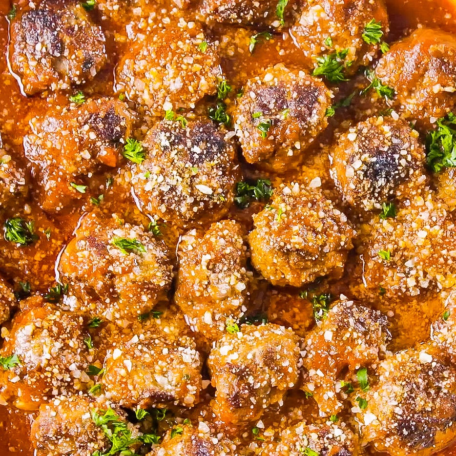 classic italian meatballs
