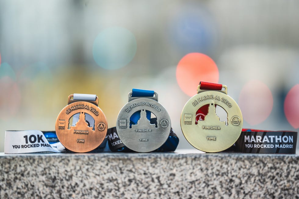 medallas maratón de madrid