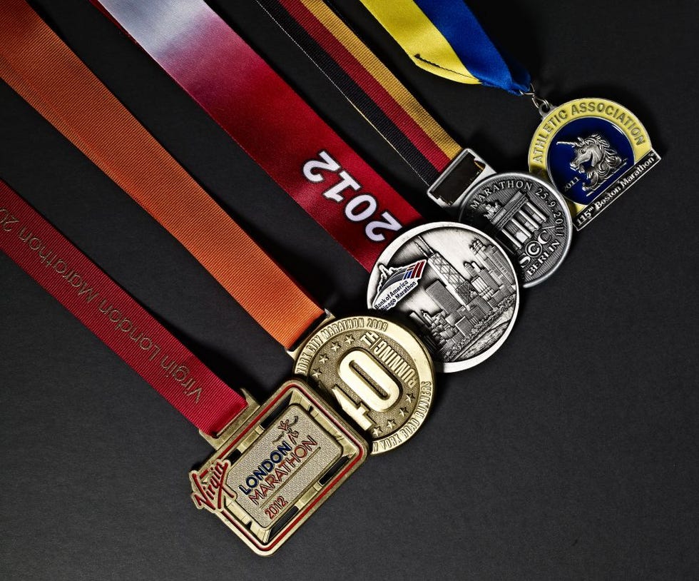 Marathon major medals