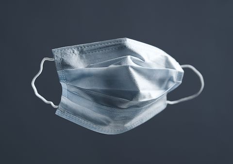 surgical style face mask