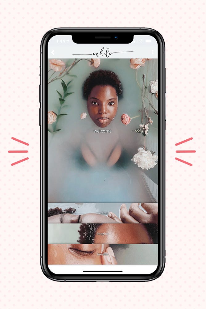 best meditation apps  exhale bipoc biwoc services