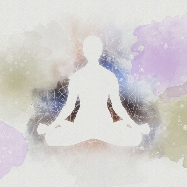 meditation, illustration