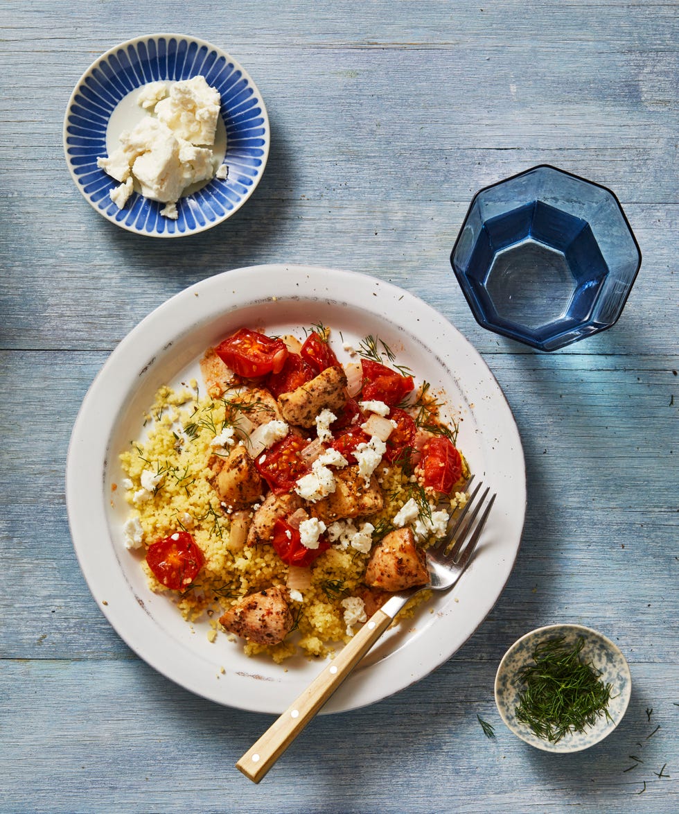 tomato recipes  mediterranean chicken bowls