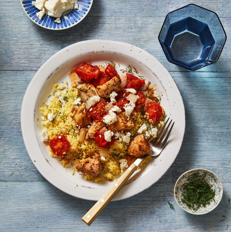 mediterranean chicken bowls