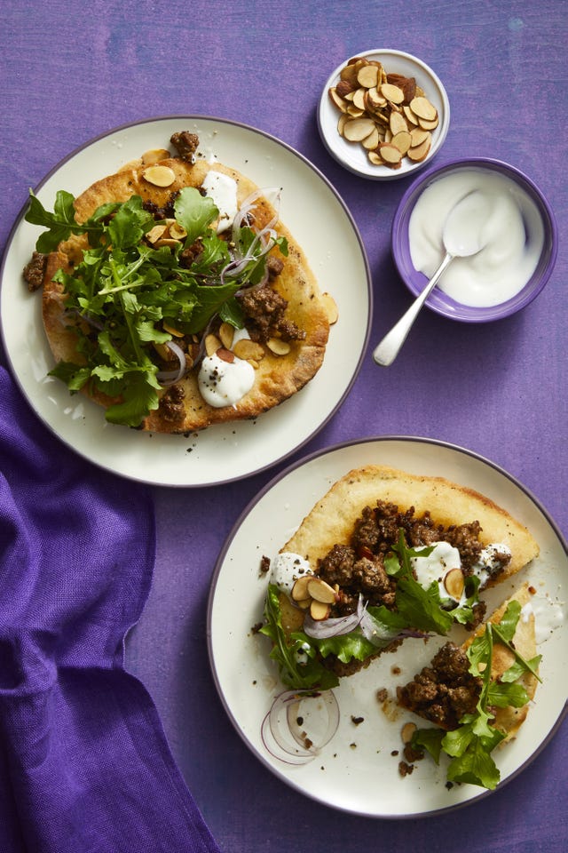 light dinner ideas mediterranean pita pizzas