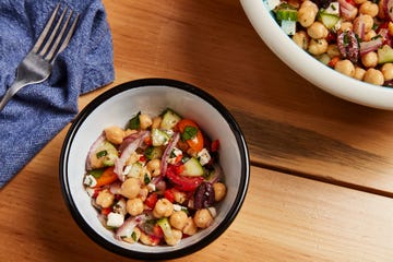 Dish, Food, Cuisine, Ingredient, Vegetable, Salad, Vegetarian food, Chickpea, Produce, Legume, 
