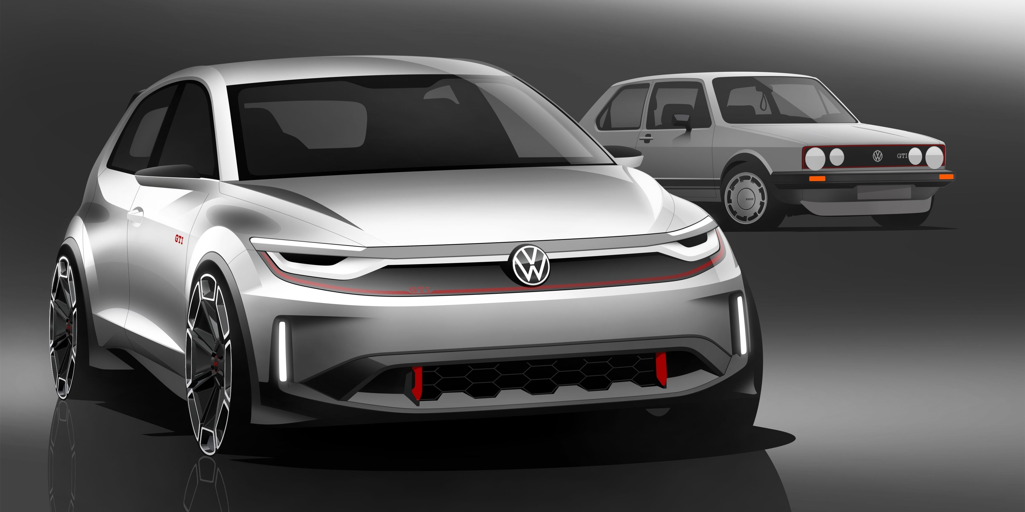 Updated VW logo makes its debut on ID 3 electric car at Frankfurt