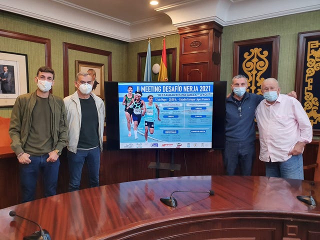 presentación del ii meeting desafío nerja 2021 de atletismo