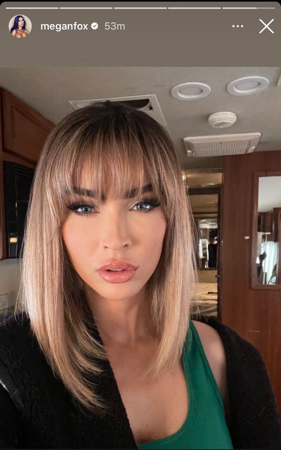 Megan Fox Has Gone Blonde With Bangs in a Dramatic New Year Cut