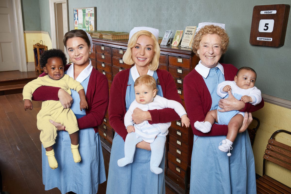 megan cusack helen george linda bassett call the midwife