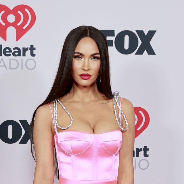 los angeles, california   may 27 editorial use only megan fox attends the 2021 iheartradio music awards at the dolby theatre in los angeles, california, which was broadcast live on fox on may 27, 2021 photo by emma mcintyregetty images for iheartmedia