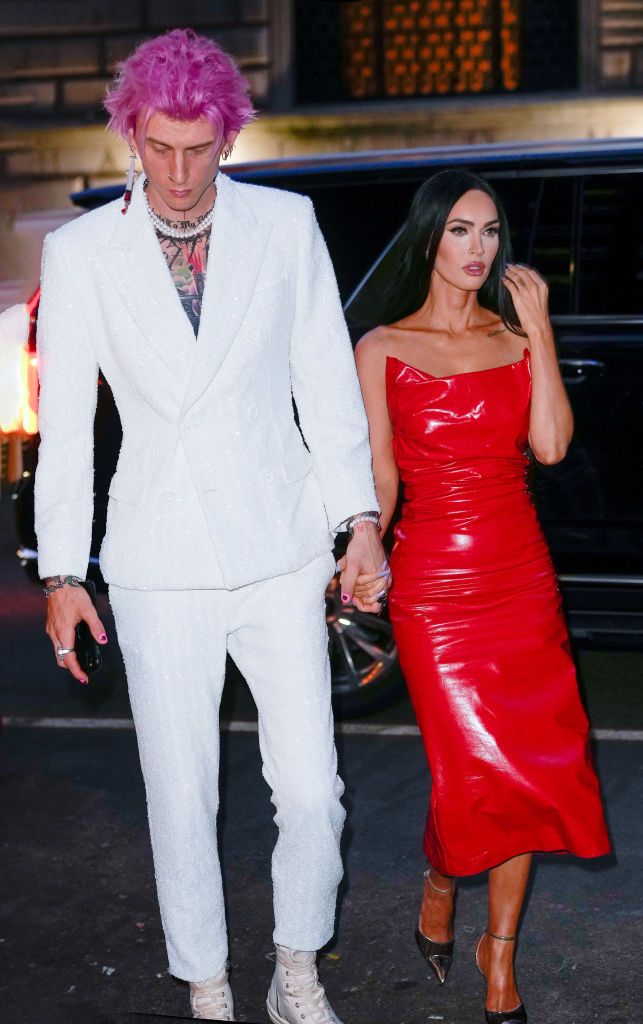 Megan Fox and MGK Wore Blood Outfits to the Tribeca Film Festival
